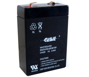CASIL蓄电池CA628/6V2.8AH